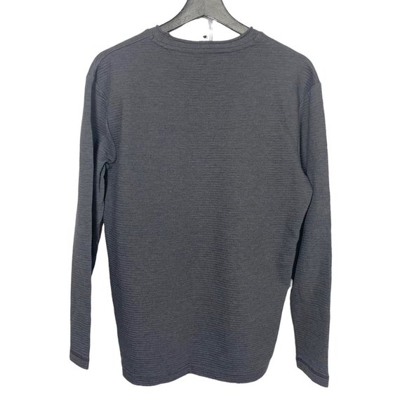 Zara Grey Thick Ribbed Long Sleeve Sweater Top Medium - Picture 2 of 6